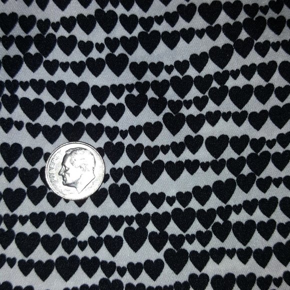 H&M+ Heart Pattern Blouse size 24 - Picture 6 of 7